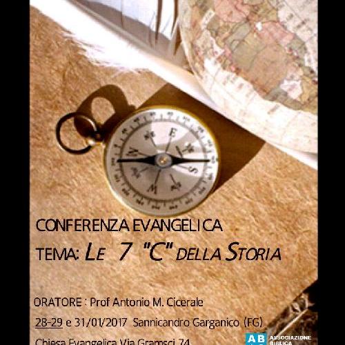 Conferenza Sannicandro 28-29-31 Gennaio 2017